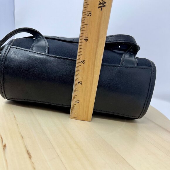 COACH  Vintage 1998 Black Neoprene Leather Small Backpack w/hangtag - Picture 12 of 13